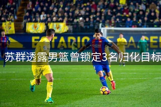 苏群透露男篮曾锁定3名归化目标 足球归化失利波及篮球决策